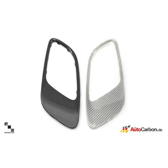 Bimmian CHV9XMCFS Auto Carbon Fiber Hood Vents For E90 M3 E92 M3 & 93 M3 2007-2012 - Silver Carbon Fiber