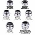 thumbnail image 2 of BlinkLLX 7 Pieces Faucet Adapter Kit Kitchen Aerator Adapter Female to Male for Water Hose Sink Garden Filter Standard Sprayers, 2 of 7