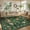Green, variant on Lahome Decor 5'x7' Boho Bird Area Rugs,Floral Rug for Living Room Machine Washable,Soft Indoor Carpet,Non-Slip Low Pile for Bedroom Dining Room Playroom Office,Beige