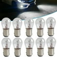 thumbnail image 7 of ZHIMAO 10pcs/set Directional Signal High Mount Stop Interior Dome Bulb Transparent Motorcycle Battery Car Brake Light, 7 of 7