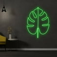 thumbnail image 2 of Handmadetneonsign Monstera Leaf Neon Sign Wall Decor, Plant Led Sign Personalized Gifts, Neon Lights Green Aesthetic, Neon Sign Home Decor, Wall Décor, 2 of 4