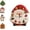CC3, variant on Interactive Christmas Holiday Activity Clock,Built-in Clock with 12 Rearrangeable Magnetic Icons,Cute Seasonal Home Decor,Fun Learning Clock Gift for Christmas Party and Family Gathering(CC4)