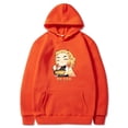 thumbnail image 2 of Sudadera con capucha de manga larga para mujer, suéter con estampado de Anime Demon Slayer, Kimetsu No Yaiba, Rengoku, Kyoujurou, Unisex, Otoño e Invierno, 2 of 3