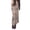Leopard Print, variant on Women'S Y2K Leopard Print Skirts Ruched Maxi Skirt Mesh Sheer High Waisted Long Bodycon Skirt M