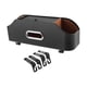 thumbnail image 5 of Organizador de pañuelos para el respaldo del asiento del coche, práctico con ganchos para el interior del vehículo. Negro, 5 of 8