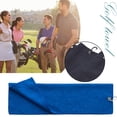 thumbnail image 6 of BLEEUS Towel Sports Running Yoga Cleaning Towels With Buckle Clip (Blue) Sporting Supplies (Blue), 6 of 8
