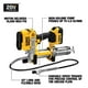 thumbnail image 2 of Pistola engrasadora DEWALT 20V MAX inalámbrica 10,000 PSI con batería, 2 of 8