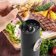 thumbnail image 2 of Moulin à Poivre et Sel Électrique Rechargeable USB-C – Broyeur Automatique avec Réglage de Finesse et Base Incluse (Design Noir Élégant), 2 of 5