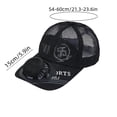 thumbnail image 2 of Men Women Solar/USB Powered Fan Hat Cooling Baseball Hat Fishing Camping Beach Hats with Solar Fans Summer USB Charging Sun Hats, 2 of 7