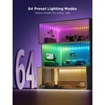thumbnail image 4 of Govee Plafonniers Intérieurs RVBIC, Lumières DEL Intelligentes Compatibles avec Alexa, 32,8 Pi avec 50 DEL, Synchronisation Musicale, Blanc, 4 of 5