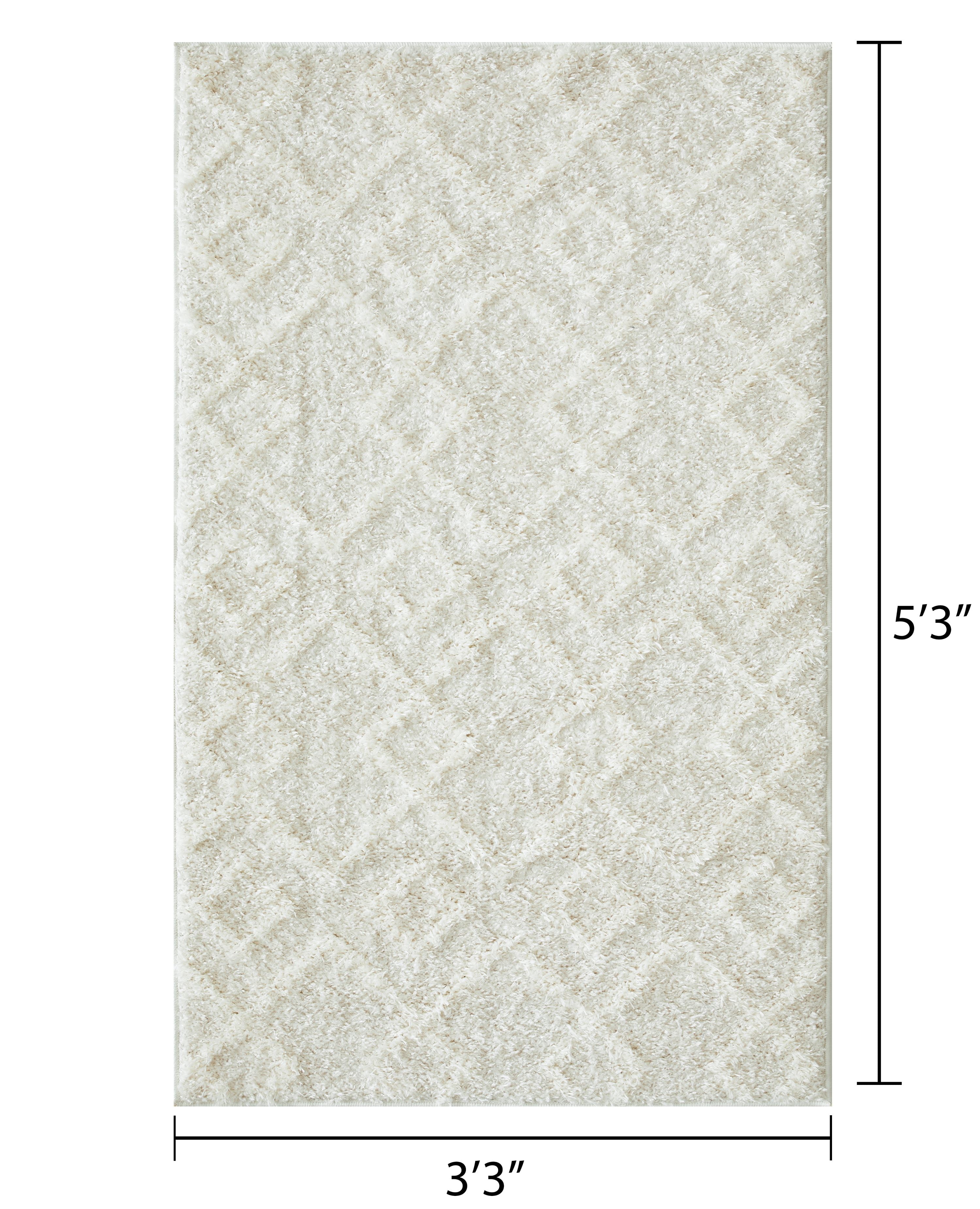 Loomaknoti Vemoa Adeta 3' x 5' Gray Geometric Indoor Polyester Accent rug