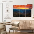 thumbnail image 4 of Elephant Stock Blue Ridge Parkway Fall Wall Art - Horizontal Multi Panel Canvas - Living Room Wall Decor - Nature Multi Panel - Brown And Orange Decor - 23" x 14", 4 of 4