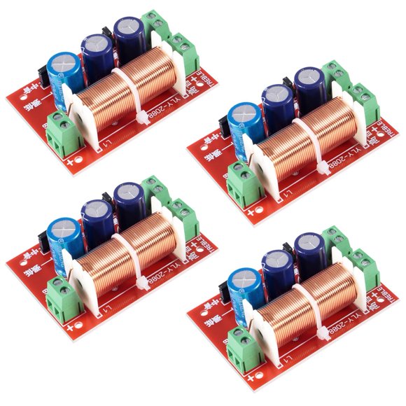 Filtros Crossover ACEIRMC de 400 W ajustables para agudos y graves, 2 vías