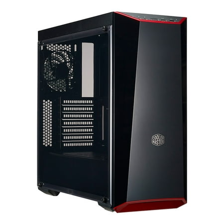 MasterBox Lite 3.1 mATX Case with Dark Mirror Front, Acrylic side panel, Customizable trim colors (Best Budget Cooler Master Case)