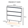 thumbnail image 2 of Earring Organizer Jewelry Display Stand, 3 Tier Earring Holder For Earrings Necklaces Bracelets And Rings, 66 Hole, 2 of 5