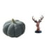 thumbnail image 1 of Cojín De Calabaza De Halloween De Peluche Para Sofá, Decoración De Dormitorio Con Cabeza De Ciervo, Figura Decorativa, Estatua De Animal Artesanal De Resina Para Mesita De Noche Y Escritorio., 1 of 8