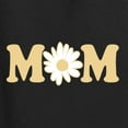 thumbnail image 5 of Wild Bobby, Mom Daisy Mother's Day Women’s Standard V-Neck Tee, Black, Small, 5 of 6