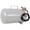 Silver  – 5 Gallon, variant on LuckyNote 5 Gallon Portable Aluminum Air Tank, Lightweight Air Compressor Tank with Pressure Gauge & Safety Valve, 47″ Hose, Silver