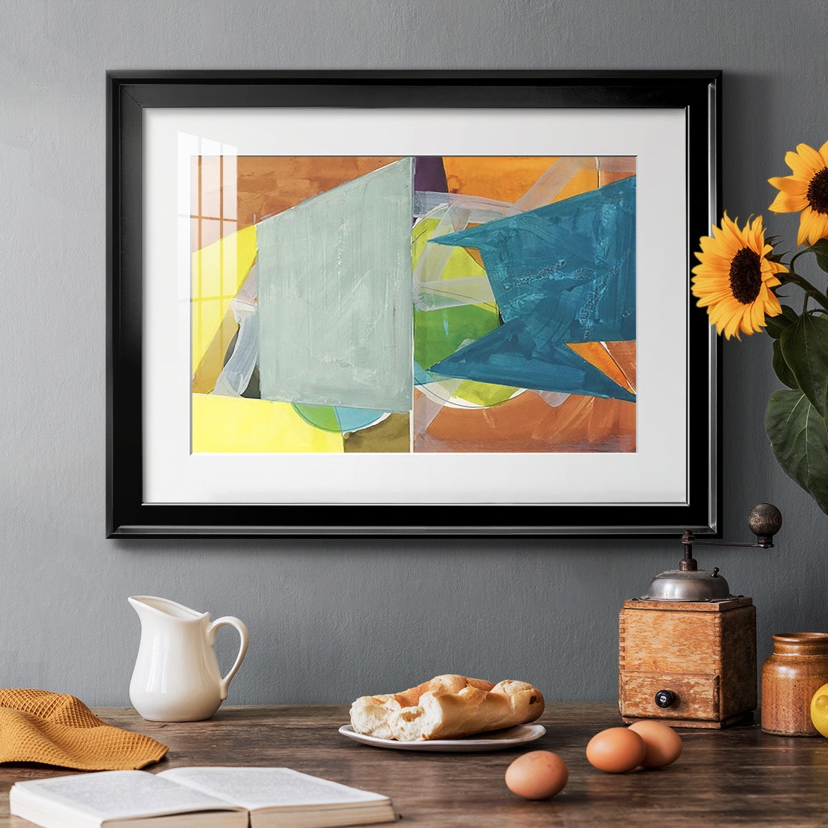 Jigsaw 2 Premium Framed Print - Ready to Hang