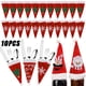 thumbnail image 2 of Juego de cubiertos para Navidad, Mini gorro de Papá Noel, tenedor, cuchillo, bolsa de soporte, decoraciones de mesa para cena, fiesta de Navidad, 10/1 Uds., 2 of 4