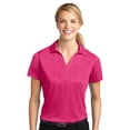 thumbnail image 1 of Sport-Tek Women's Heather Contender Polo M Pink Raspberry Heather, 1 of 4