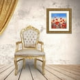 thumbnail image 3 of Mayes, Hilary 26x26 Gold Ornate Wood Framed with Double Matting Museum Art Print Titled - Sunset Poppies, 3 of 4