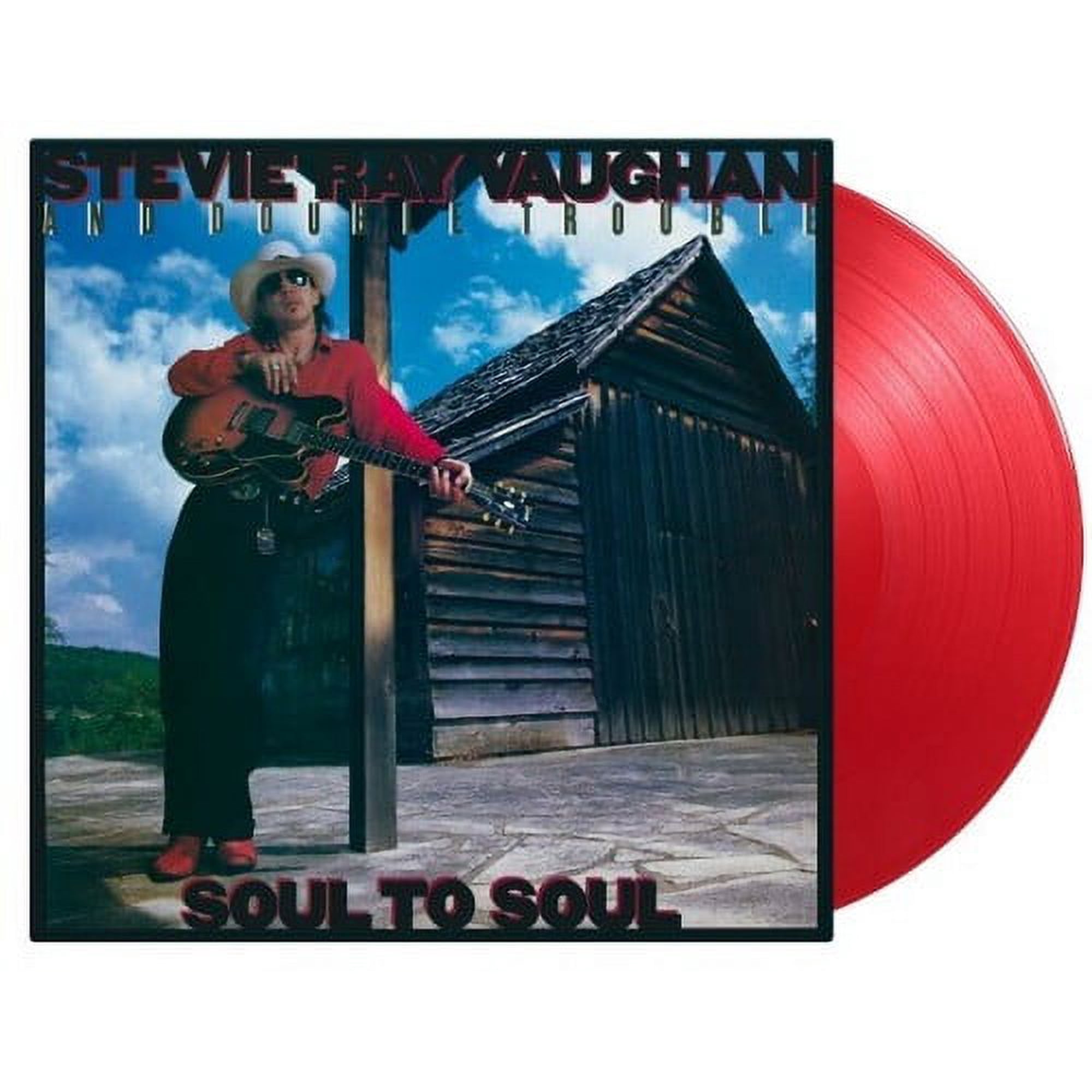 Stevie Ray Vaughan - Soul To Soul - Limited 180-Gram Translucent Red Colored Vinyl - Music & Performance