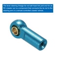 thumbnail image 3 of Unique Bargains M3xL19mm Lever Steering Linkage Tie Rod Ball Head Link Joint End Metal Blue for RC Crawler Car Pack of 5, 3 of 4