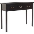 thumbnail image 3 of Safavieh Console en Bois de Pin Cindy Noire, 3 of 5