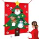 thumbnail image 4 of Fieltro Árbol De Navidad Toss Juego Bandera Adornos De Navidad Puerta Decoraciones Para Colgar En La Pared Regalos De Navidad Para Niños Serendint HA038213-00, 4 of 6