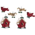 thumbnail image 2 of Bucilla Felt Applique DIY Christmas Ornament Kit, Christmas Birds, Set of 6, 2 of 4
