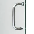 thumbnail image 5 of Infinity-Z 32 Inch D x 60 Inch W x 74-3/4 Inch H Clear Sliding Shower Door with Right Drain Shower Base, 5 of 12