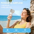 thumbnail image 5 of Lolsea Portable Handheld Mini Fan, 1-199 Speed Adjustable Turbo Desk Fans with 5000mAh Rechargeable Battery, LED Display, 5 of 8