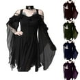 thumbnail image 2 of Halloween Robe à Boutons Irrégulière Manches à Bretelles Épaules Dénudées 5 Couleurs 8 Tailles, 2 of 2