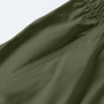 thumbnail image 6 of WAVSUF Men's Softshell Pants Loose Fit with Pockets Elastic Waist Fall Running Outdoor Pants Green L, 6 of 7