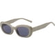 thumbnail image 1 of Gafas de sol de moda con montura redonda de ojo de gato retro, fabricadas en PC, HD, 1 of 5