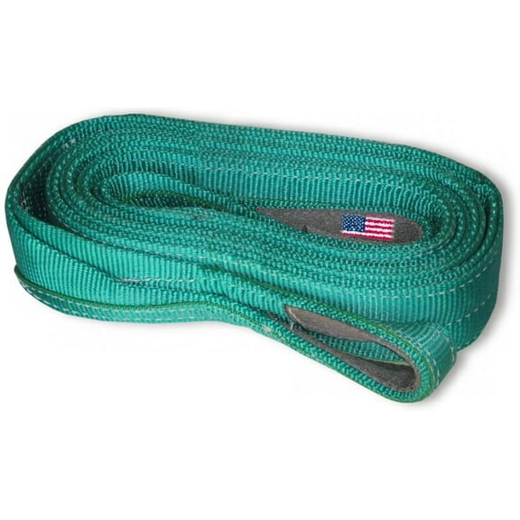 U.S. made XD RECOVERY BRIDLE - TWO-PLY (3 inch X 8 ft) (OFF-ROAD RECOVERY)