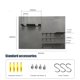 thumbnail image 3 of Appliance Rack Bar Tool Durable And Long Lasting Coffee Maker Rack Stainless Steel Construction Bar Tool Hanger, 3 of 4