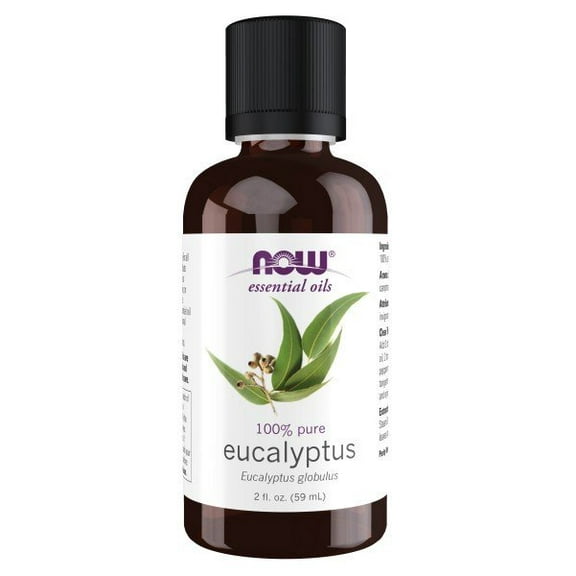 NOW Foods 100% Pure Eucalyptus Oil, 2 Fl Oz