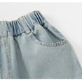 thumbnail image 3 of Boys Pants Boys Blend Shorts With Elastic Waist For Summer Casual Loose Fit Denim Shorts For Kids Ages 5 14 Lightweight Durable Everyday Wear Kids Trousers, 3 of 8