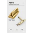 thumbnail image 2 of White Bathroom Sink Faucet Brush Gold Cold Hot WashBasin Vessel Mixer Tap Single Handle Brass Matt Black Luxury Washbasin, 2 of 4