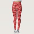 thumbnail image 2 of Gibobby Leggings lindo Mujer Pantalones estampados personalizados para el Día San Valentín para mujer, mallas personalizadas para mallas para correr, mallas largas para Pilates(Multicolor, L), 2 of 5