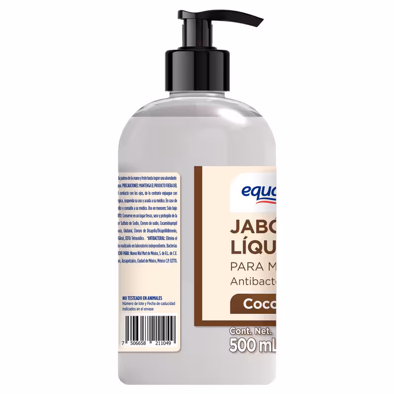 thumbnail image 4 of Jabón Líquido Equate coco 500ml, 4 of 5