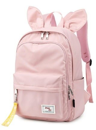 Cute pink 2025 backpacks for school