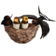 thumbnail image 2 of Nido de Pascua, decoración de Pascua, nido de pájaro, figura decorativa para B: Familia de pájaros, 2 of 8
