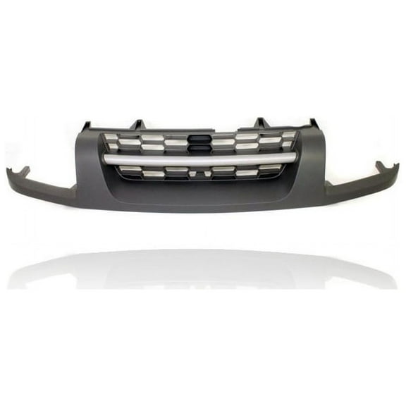 Grille - Compatible/Replacement for '02-04 Nissan Xterra XE - Black Frame/Insert - 623107Z840