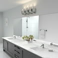 thumbnail image 2 of Artika Ratio Modern LED Vanity Light Fixture Chrome Polished 4-Lights Dimmable, 2 of 5