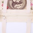 thumbnail image 2 of Bolsa tote de lona con cremallera de hombro Moda Flores Arte (Ross) Ehuebsd Para Estrenar, 2 of 9