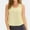 Yellow, variant on Fengqque Women’s Summer Casual Round-Neck Sleeveless Tops Yoga Tennis Sports Quick-Dry Vest