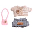 thumbnail image 3 of Suéter en miniatura para muñecas,Conjunto de ropa para muñecas,suéter,ropa,juguete en miniatura,Suéter para muñeca con sombrero,bolso,accesorio de vestir,Mini juguete de moda,suéter en, 3 of 8